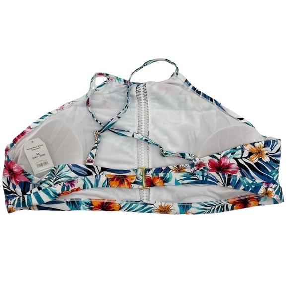 Time and Tru women’s Size 3XL Tropical Rainforest swim top & bikini bottom NWT - Picture 10 of 11